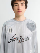 Acne Studios - Logo Sports Jersey in Grey
