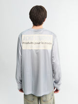 Acne Studios - Logo Sports Jersey in Grey