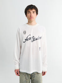 Acne Studios - Logo Sports Jersey Top in White