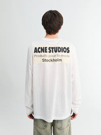 Acne Studios - Logo Sports Jersey Top in White