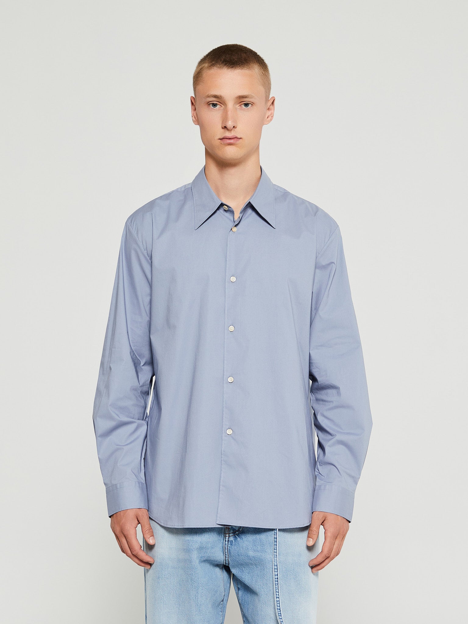 Acne Studios - Button-up Shirt in Dusty Blue
