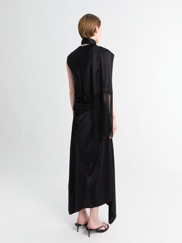 acne studios satin wrap dress Acne Studios Wrap satin midi dress Acne Studios