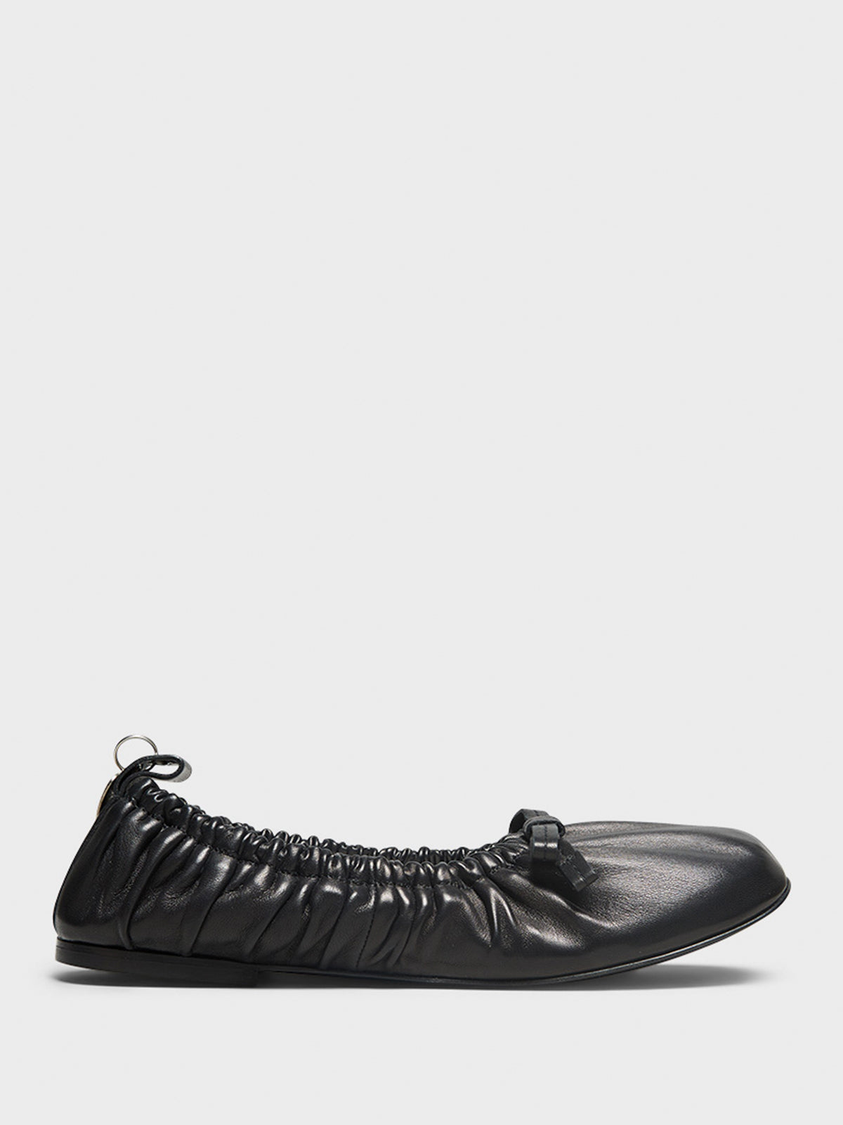 Acne Studios - Leather Ballet Flats in Black