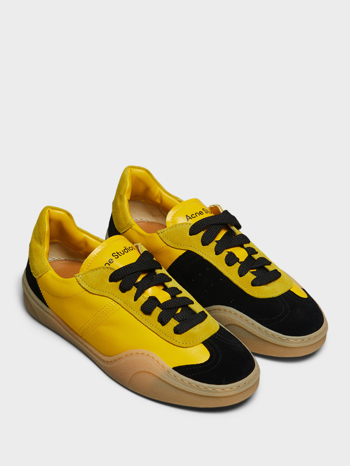 Women's Bars Sneakers in Yellow and Black