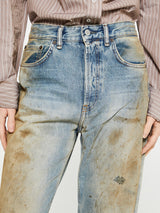 Acne Studios - 2021F Loose Fit Jeans in Penicillin