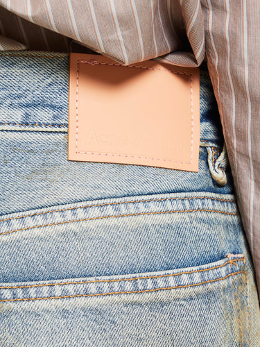 Acne Studios - 2021F Loose Fit Jeans in Penicillin