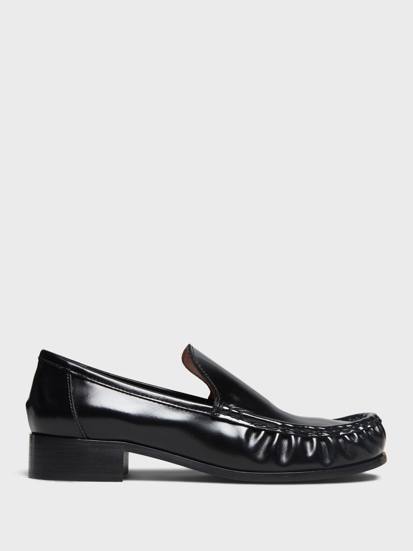 Acne Studios - Leather Loafers in Black