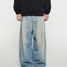 Acne Studios - 2023 Super Baggy Fit Jeans in Light Blue