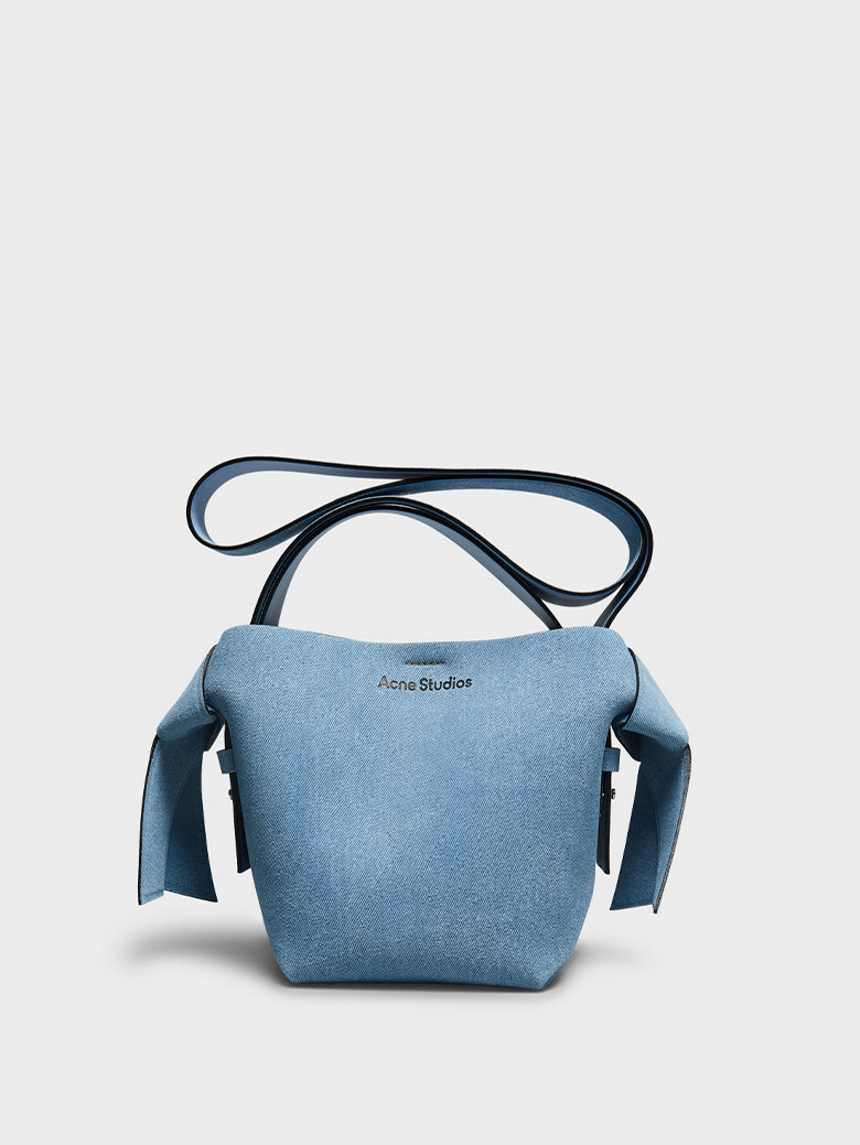 Musubi Mini Shoulder Bag in Light Blue