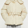 Acne Studios - Hooded Puffer Jacket in Faded Grey