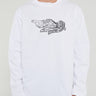 Acne Studios - Longsleeve T-Shirt in Optic White