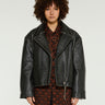 Acne Studios - Leather Jacket in Black