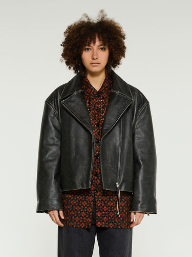 Acne Studios - Leather Jacket in Black