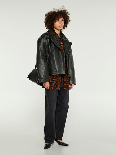 Acne Studios - Leather Jacket in Black