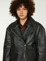 Acne Studios - Leather Jacket in Black