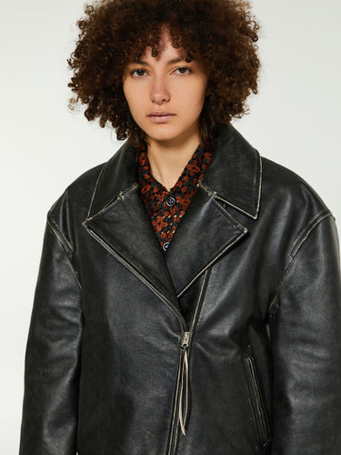 Acne Studios - Leather Jacket in Black