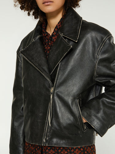 Acne Studios - Leather Jacket in Black