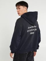 Acne Studios - Logo Hooded Sweatshirt in Black