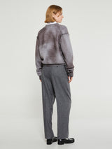 Acne Studios - Sprayed Knit Jumper in Anthracite Grey