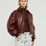 Acne Studios - Jacket in Dark Burgundy