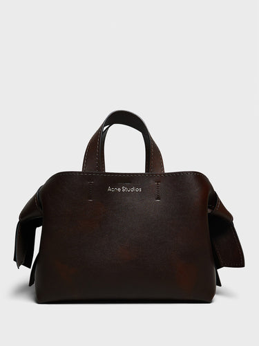 Acne Studios - Musubi Midi Tote Bag in Dark Brown