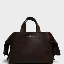 Acne Studios - Musubi Midi Tote Bag in Dark Brown