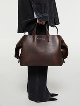 Acne Studios - Musubi Midi Tote Bag in Dark Brown