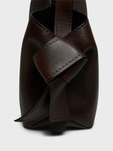 Acne Studios - Musubi Midi Tote Bag in Dark Brown