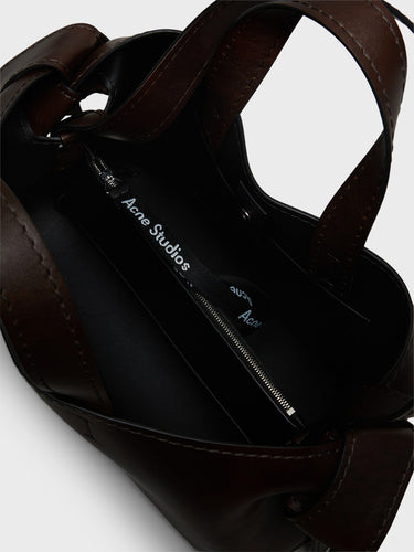 Acne Studios - Musubi Midi Tote Bag in Dark Brown