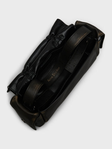 Acne Studios - Multipocket Vintage Bag in Dark Brown and Beige