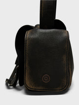 Acne Studios - Multipocket Vintage Bag in Dark Brown and Beige