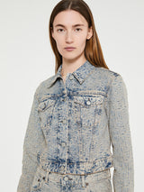 Acne Studios - Denim Jacket in Blue and Beige