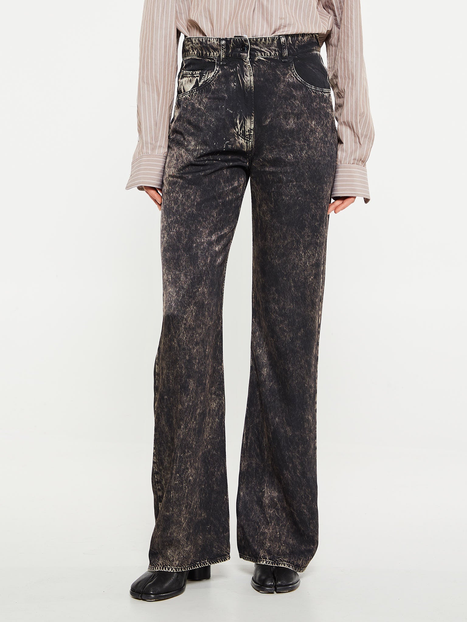 Acne Studios - Pants in Black and Beige