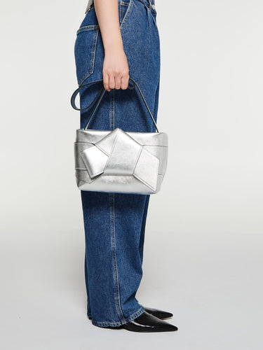 Acne Studios - Musubi Shoulder Bag in Silver