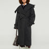 Acne Studios - Belted Coat in Grey and Black