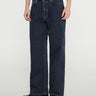 Acne Studios - 1981M Baggy Fit Monogram Jeans in Blue and Black