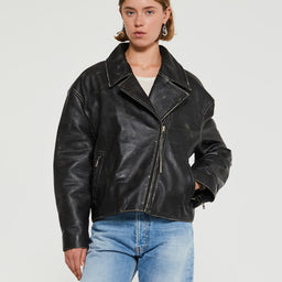 Acne Studios - Leather Jacket in Black