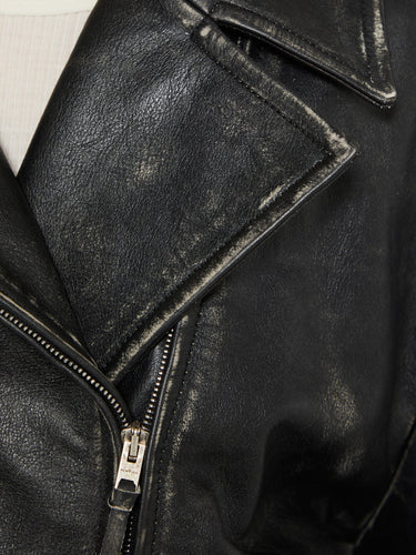Acne Studios - Leather Jacket in Black