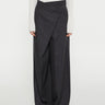 Acne Studios - Tailored Wrap Trousers in Grey