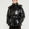 Acne Studios - Hooded Puffer Jacket in Black