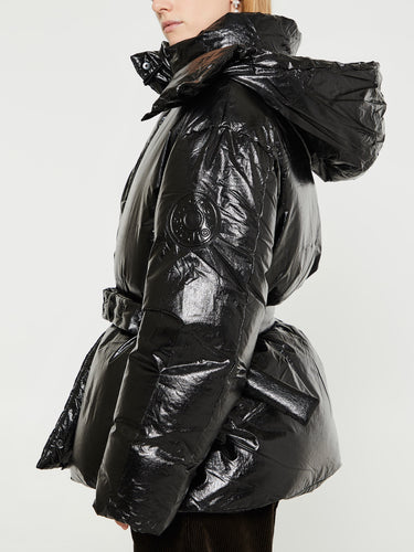 Acne Studios - Hooded Puffer Jacket in Black
