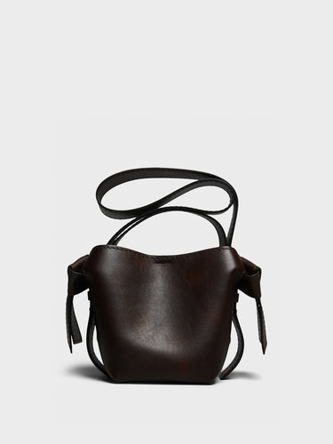 Acne Studios - Musubi Mini Bag in Dark Brown
