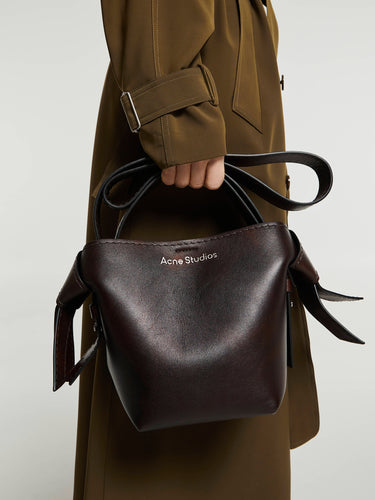 Acne Studios - Musubi Mini Bag in Dark Brown