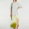 Acne Studios - Layered T-Shirt Dress in Pastel Yellow