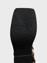 Acne Studios - Leather Buckle Boots in Greige