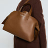 Acne Studios - Musubi Midi Tote Bag in Camel Brown