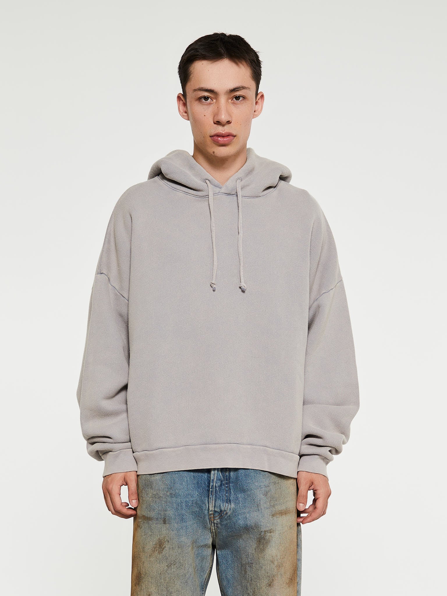 Hooded Sweater in Grey