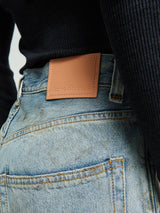 Acne Studios - 2023F Super Baggy Fit Jeans in Light Blue