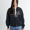 Acne Studios - Logo Zip Sweatshirt in Black