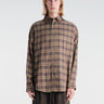 Acne Studios - Setar LS Check Flannel in Green Multi